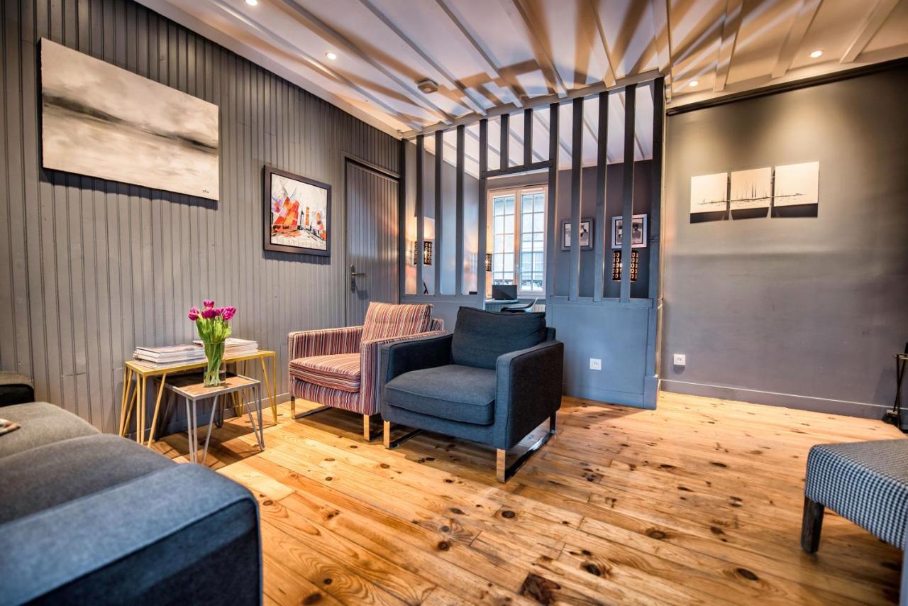 The Grey House Villa Honfleur Bagian luar foto